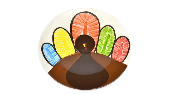 How to Paint Pottery and Ceramics Modern Contemporary Turkey Thanksgiving