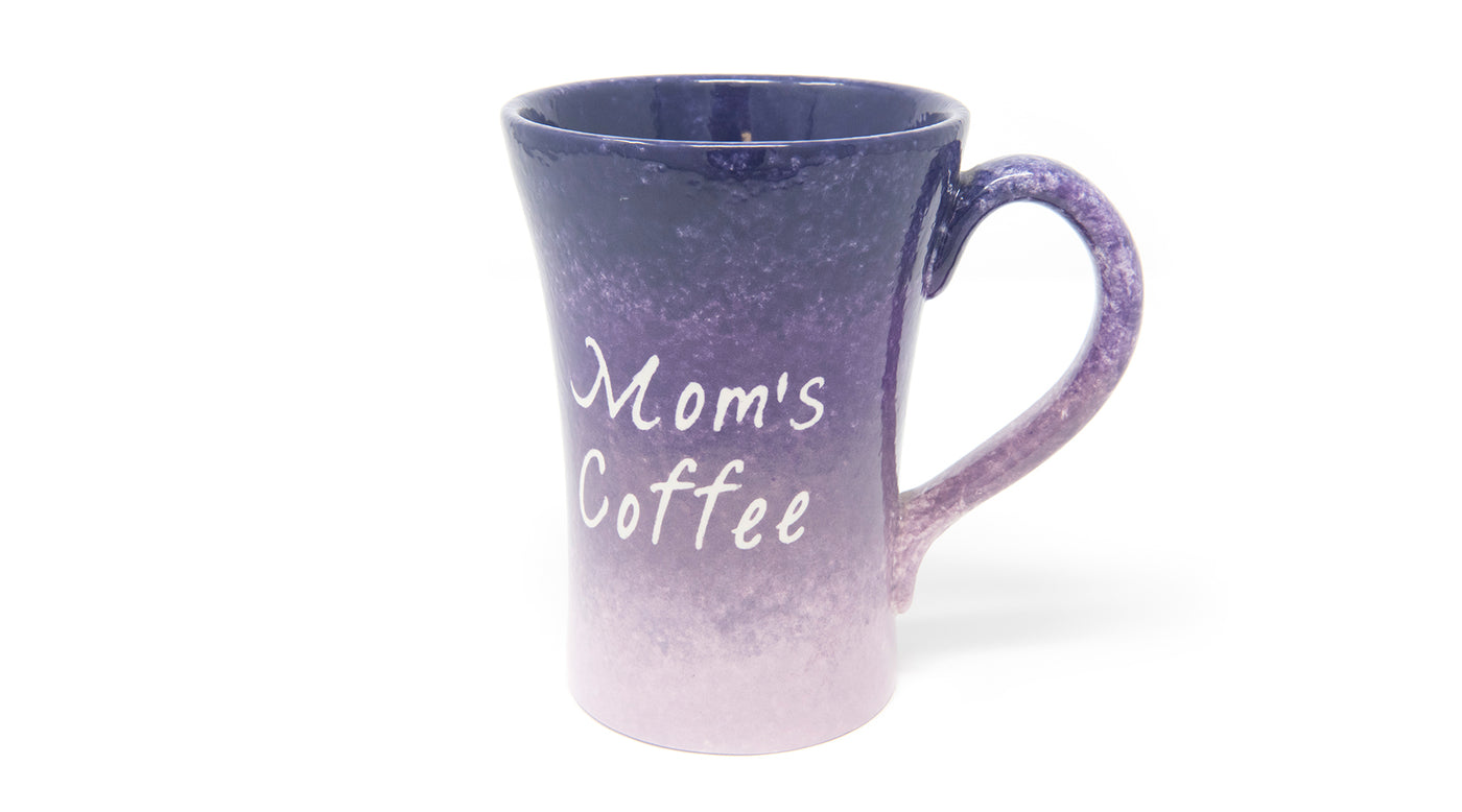 How to Paint Pottery & Ceramics: Ombre Effect -- Mom's Coffee Mug