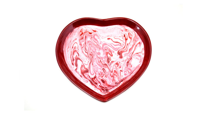 How to Paint Pottery and Ceramics with the Marbling Technique