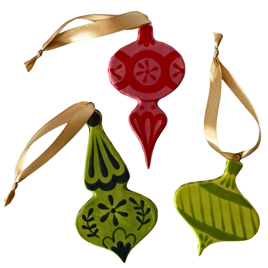 🎄 Flat Vintage Ornament 1