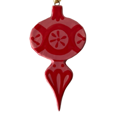 🎄 Flat Vintage Ornament 3