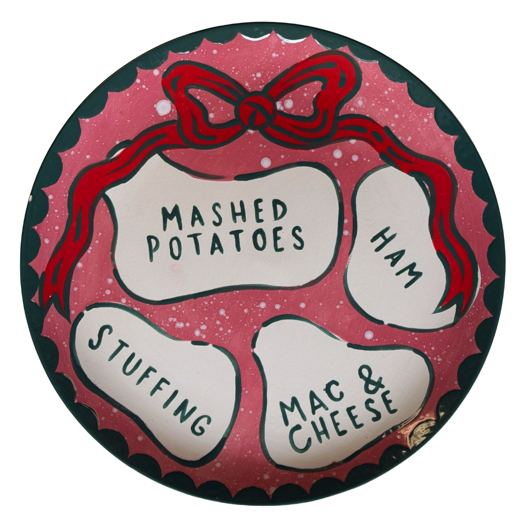 🍽️🎄🧡 Coupe Dinner Plate
