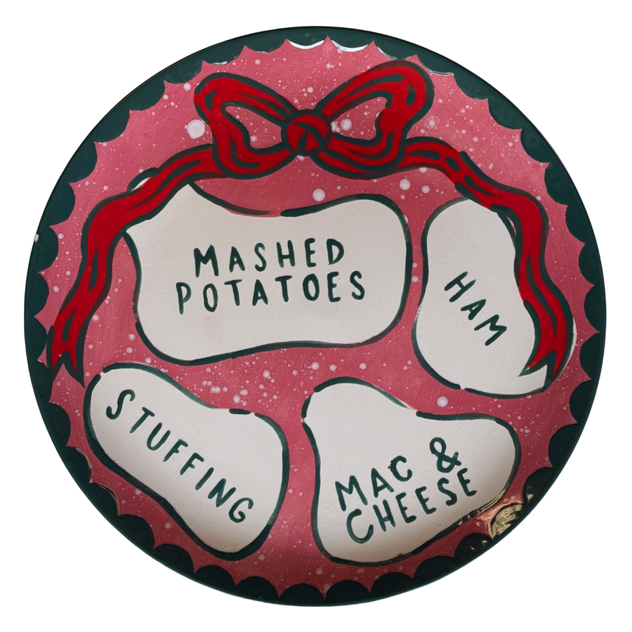 🍽️🎄🧡 Coupe Dinner Plate