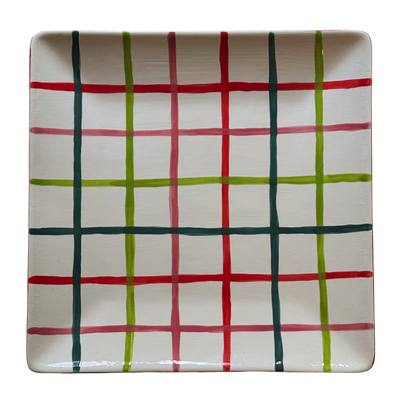 🍽️🎄 Sq Coupe Dinner Plate