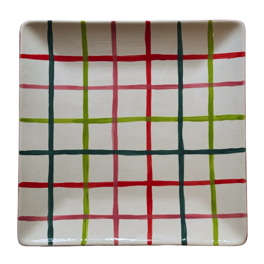 🍽️🎄 Sq Coupe Dinner Plate