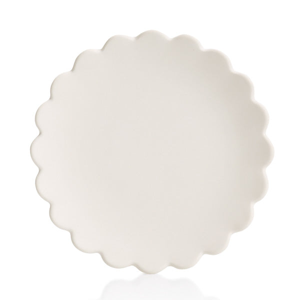 Scalloped Salad Plate