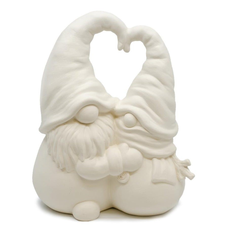 *Hugging Gnome and Snowman 