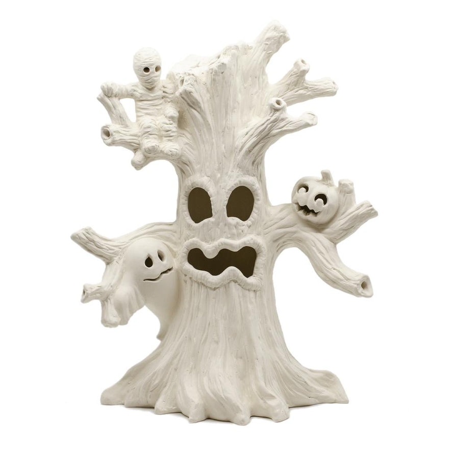 👻 Light Up Haunted Halloween Tree