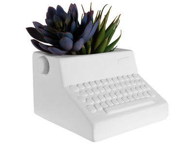 Typewriter Planter