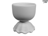 Leah Ruffled Base Glass