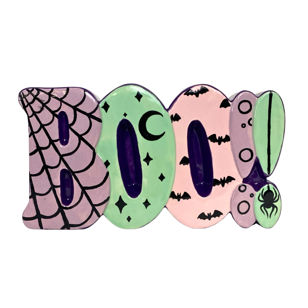 🦇 Boo Word Plaque