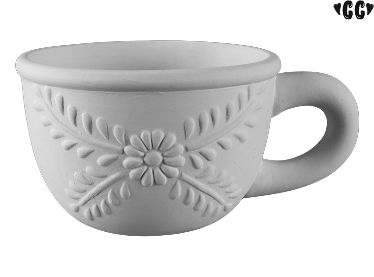 💜 Embroidered Mug