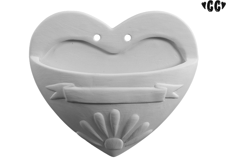 💜 Heart Wall Pocket