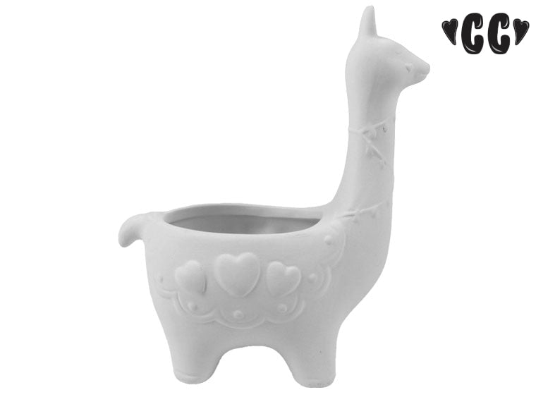 💜 Tall Llama Planter