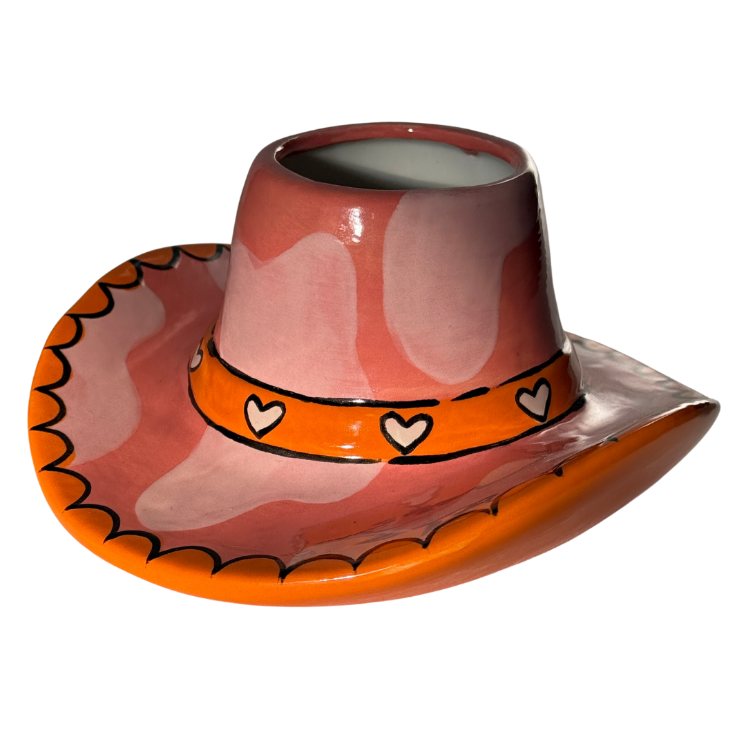 🧡 Cowboy Hat Planter