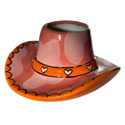 🧡 Cowboy Hat Planter