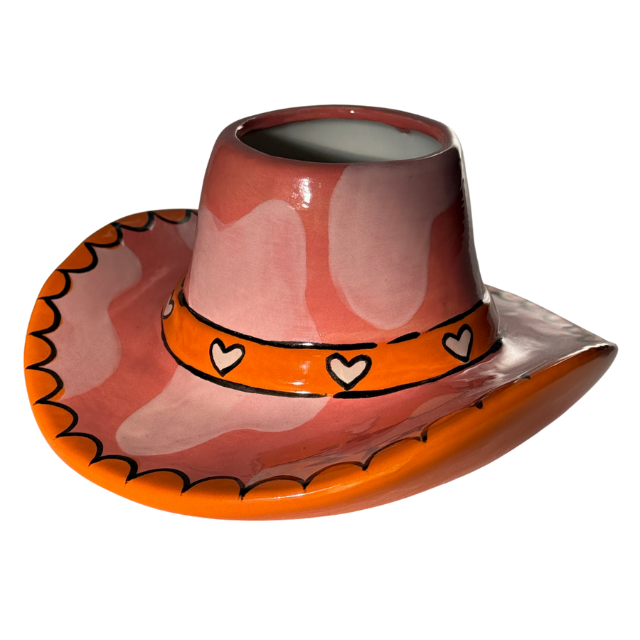 🧡 Cowboy Hat Planter