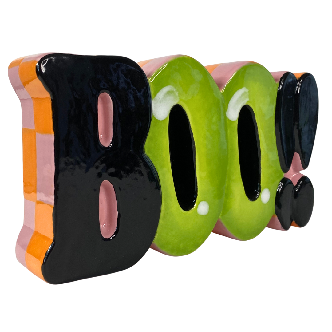 🦇 Boo Word Plaque