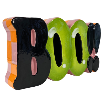 🦇 Boo Word Plaque