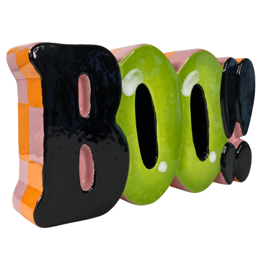 🦇 Boo Word Plaque