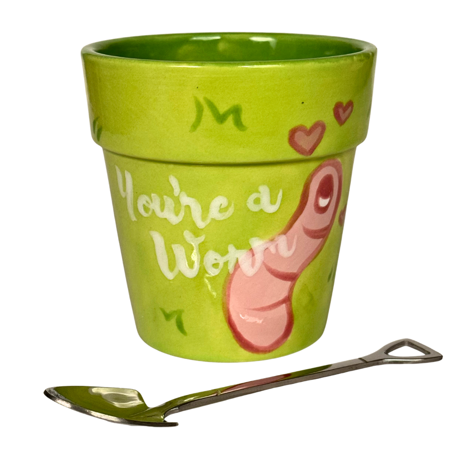 🐸 Flower Pot w/ Shovel