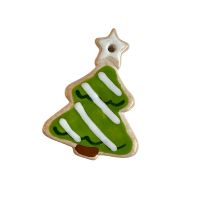 🎅 Christmas Tree Flat Ornament
