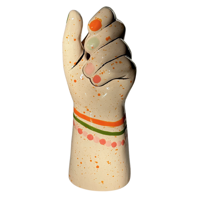 🧡 Holding Hand Vase