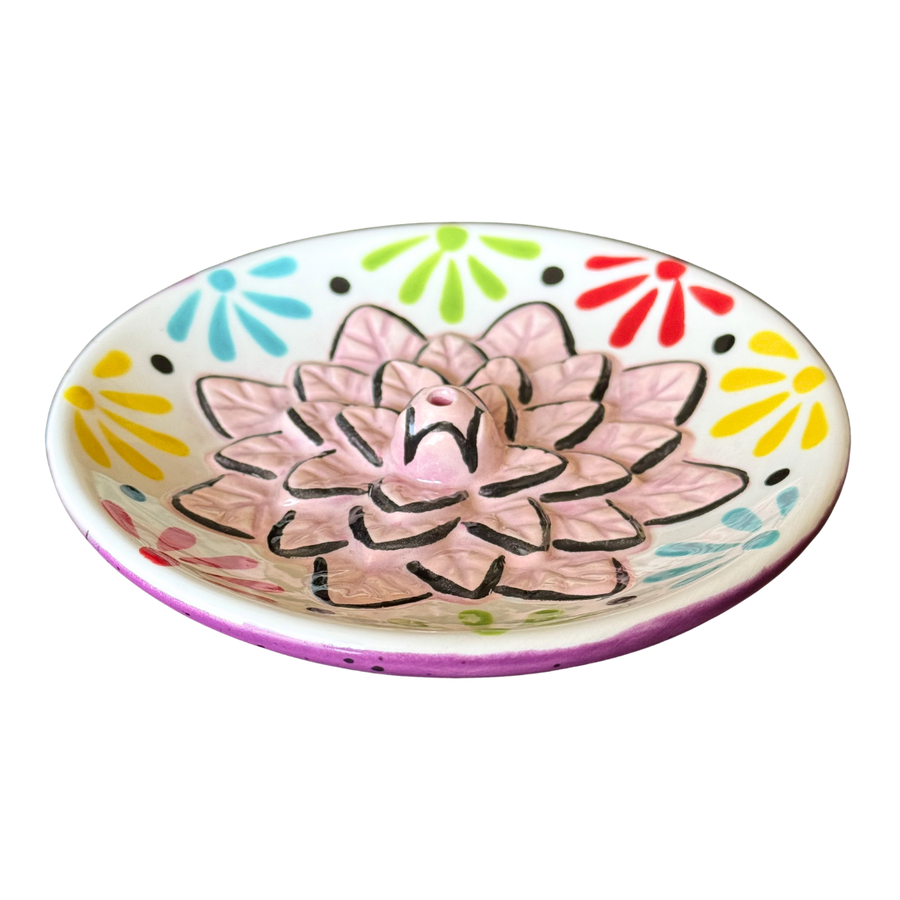 💜 Lotus Incense Dish