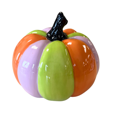 🦇 Sm Round Pumpkin Collectible