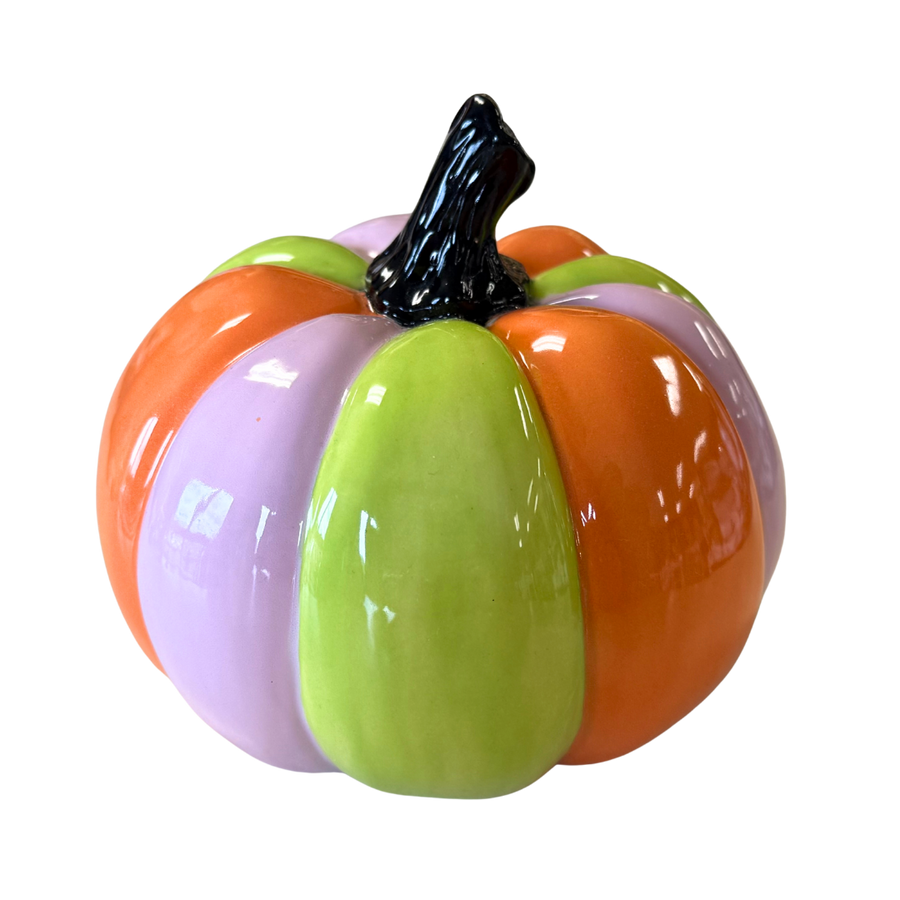 🦇 Sm Round Pumpkin Collectible