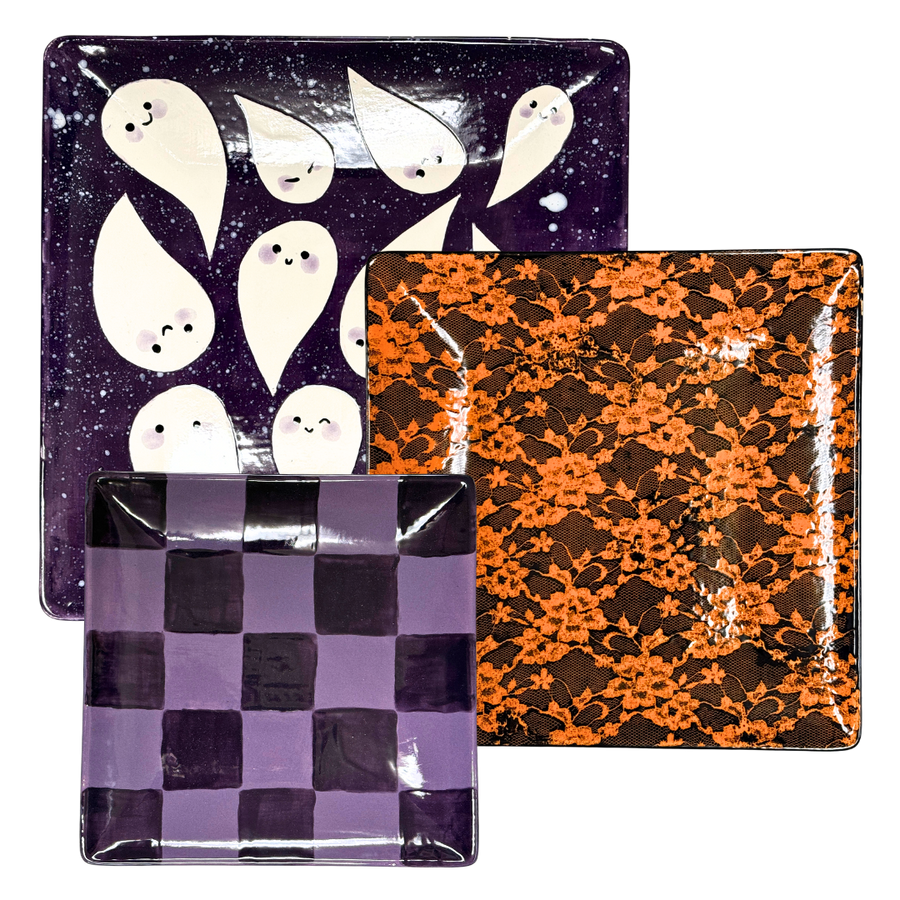 🍽️ ☕️ 🦞 👻 Sq Coupe Dinner Plate