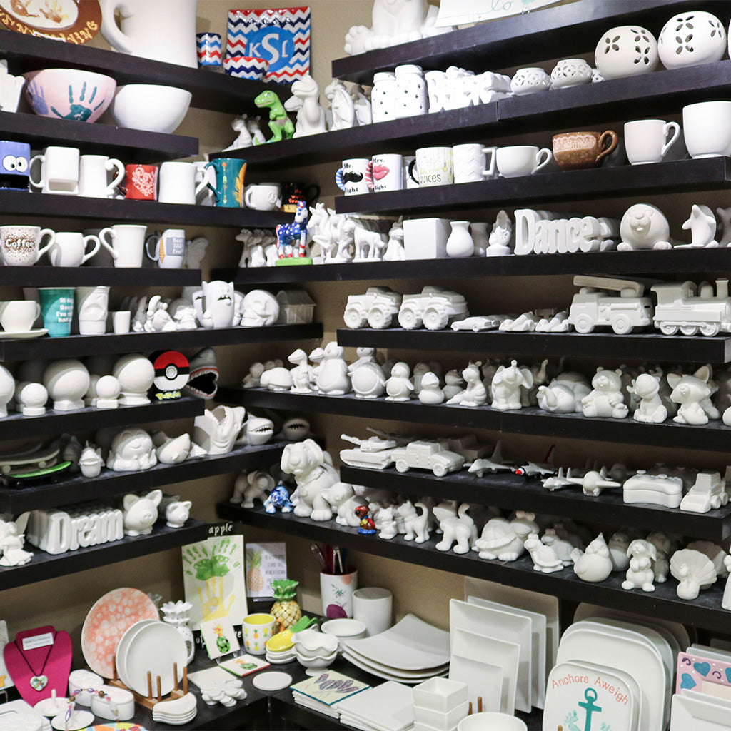 A La Carte Pottery Party - Wisconsin Dells