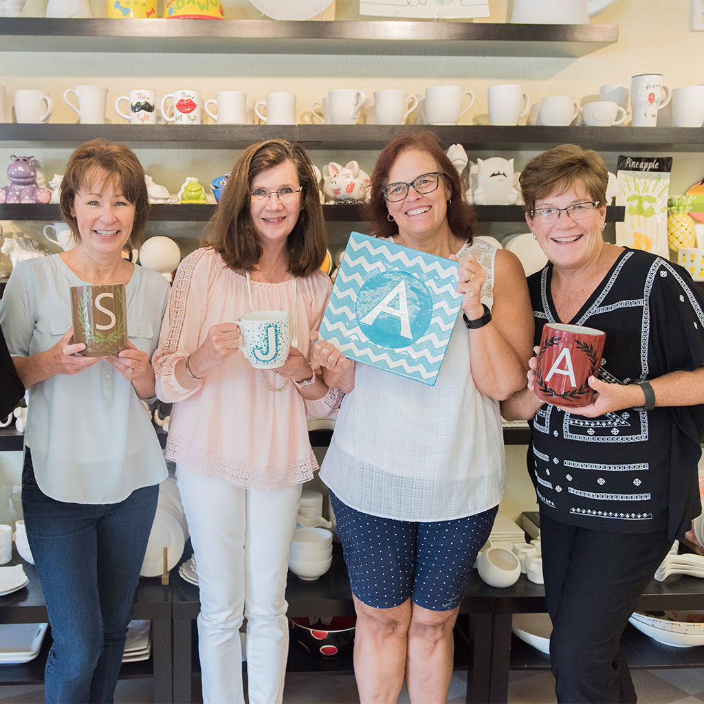 A La Carte Pottery Party - Smoky Mountains, Tennessee