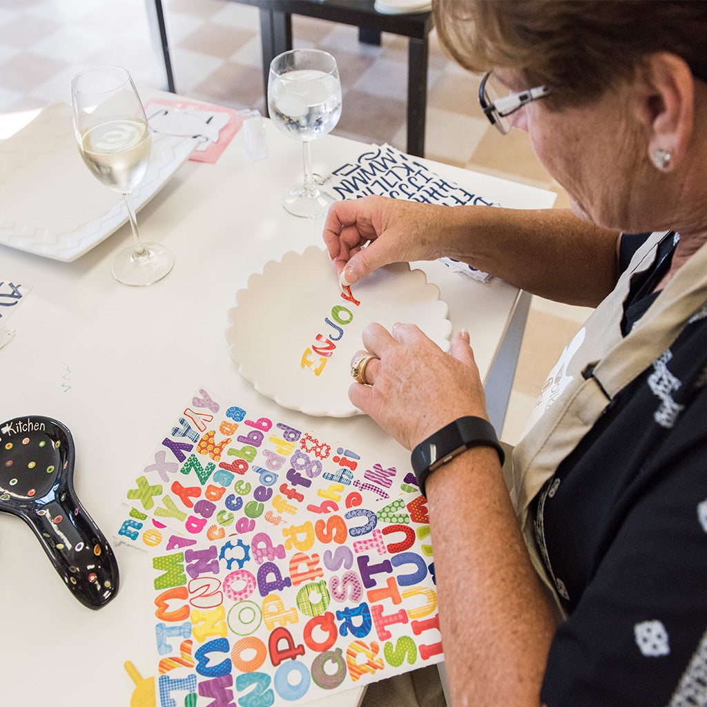 A La Carte Pottery Party - Wisconsin Dells