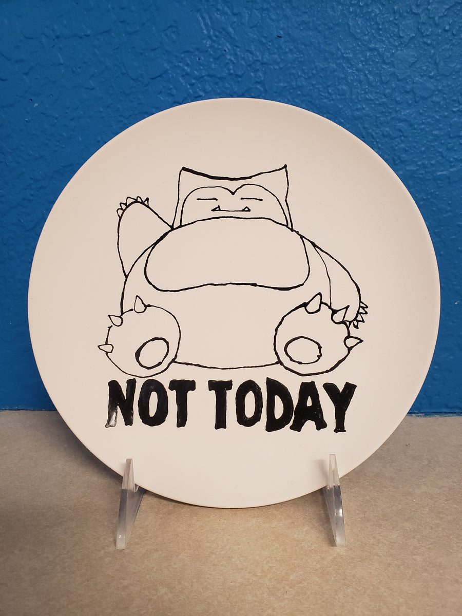 Snorlax Coupe Salad Plate CB